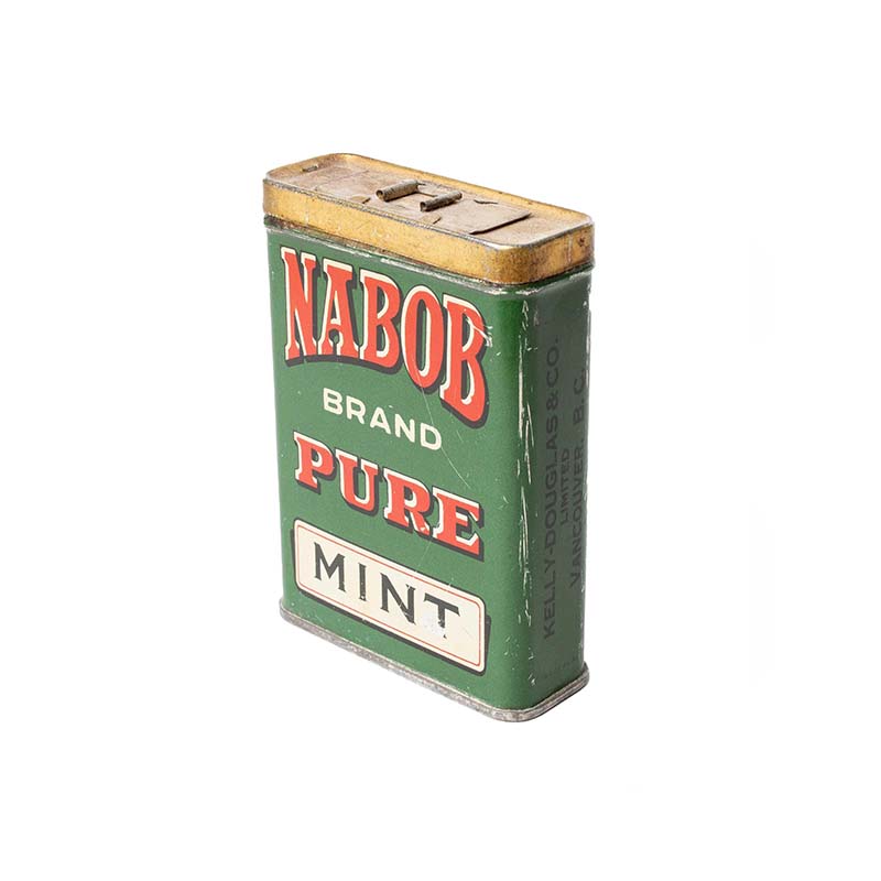 Metal candy tin can