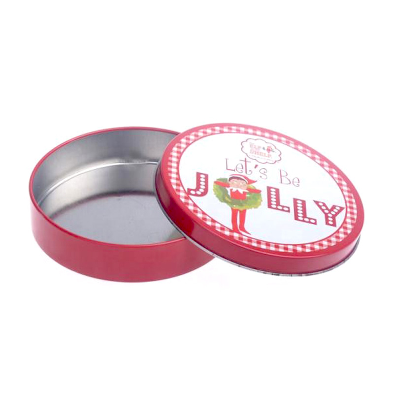 Round cosmetic tin cans