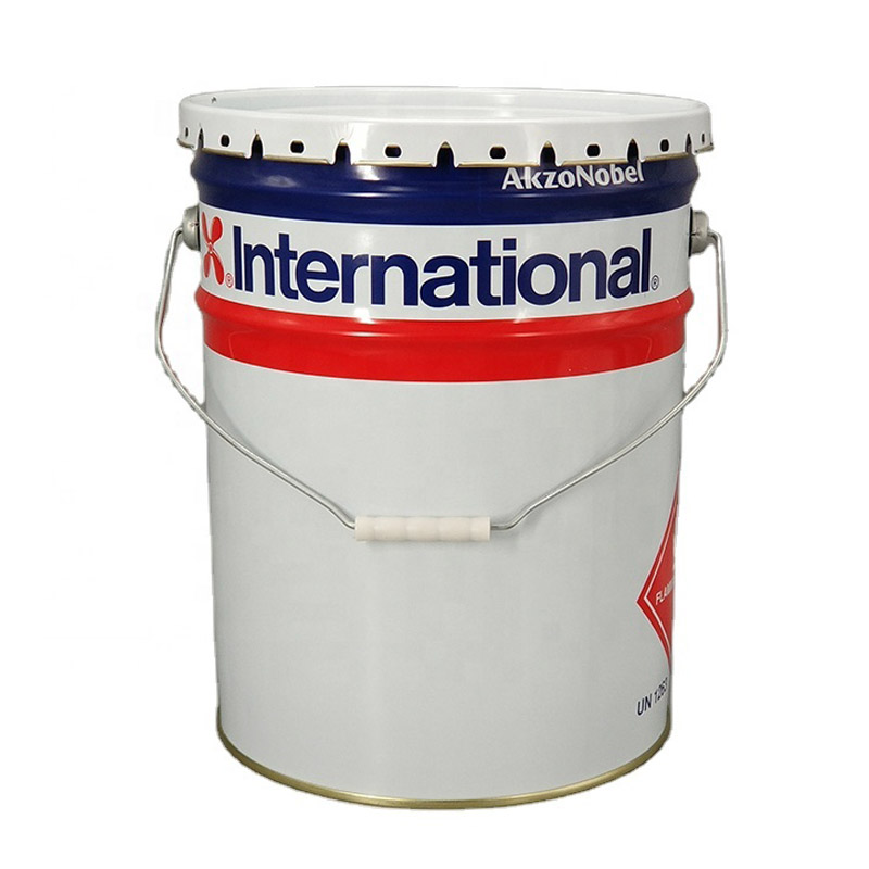 Tin chemical paint bucket