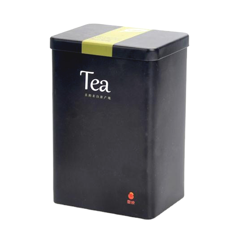 Rectangle tea tin box