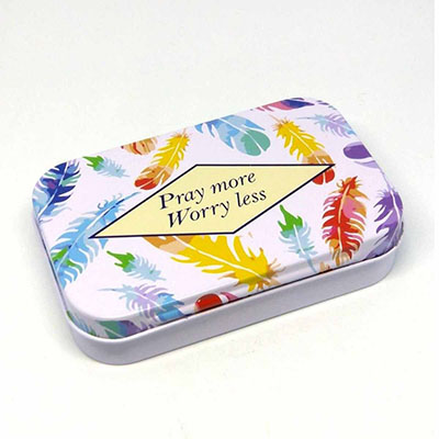 Tin prayer box factory wholesale