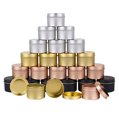 Small metal tin container supplier