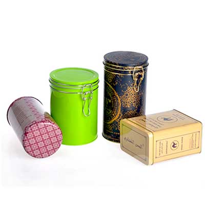 Custom Printed Tea Storage Tin