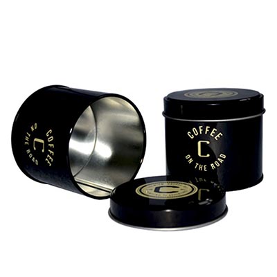 Coffee tin containers