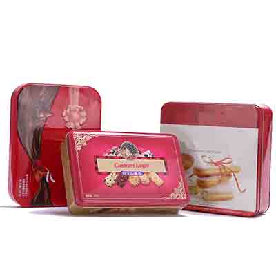 Oem large cookie tin