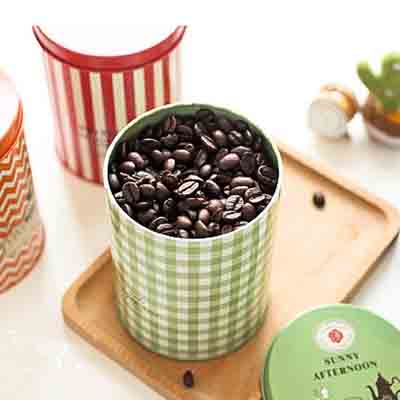 Custom coffee tins