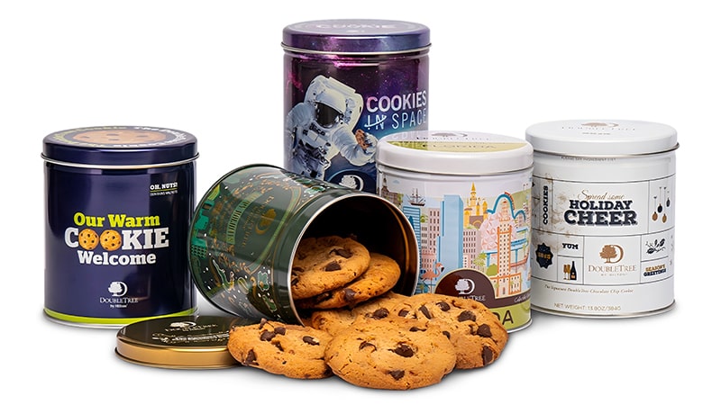 china cookie tin box
