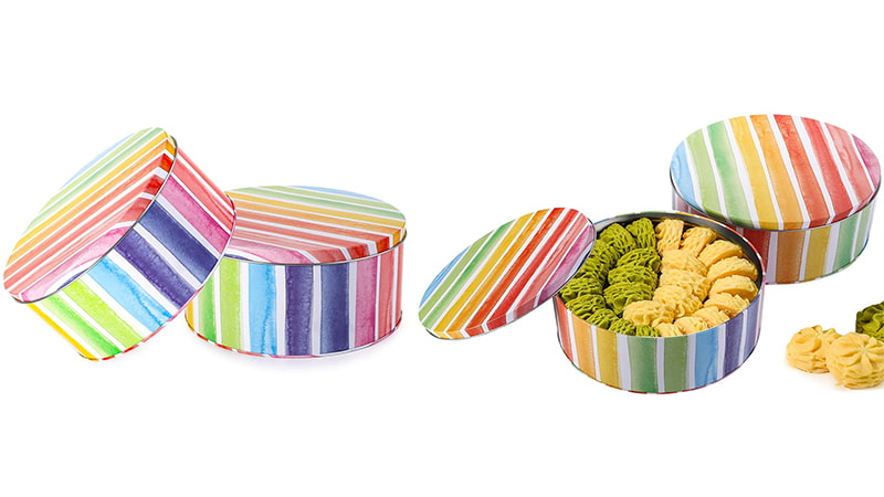 metal cookie box