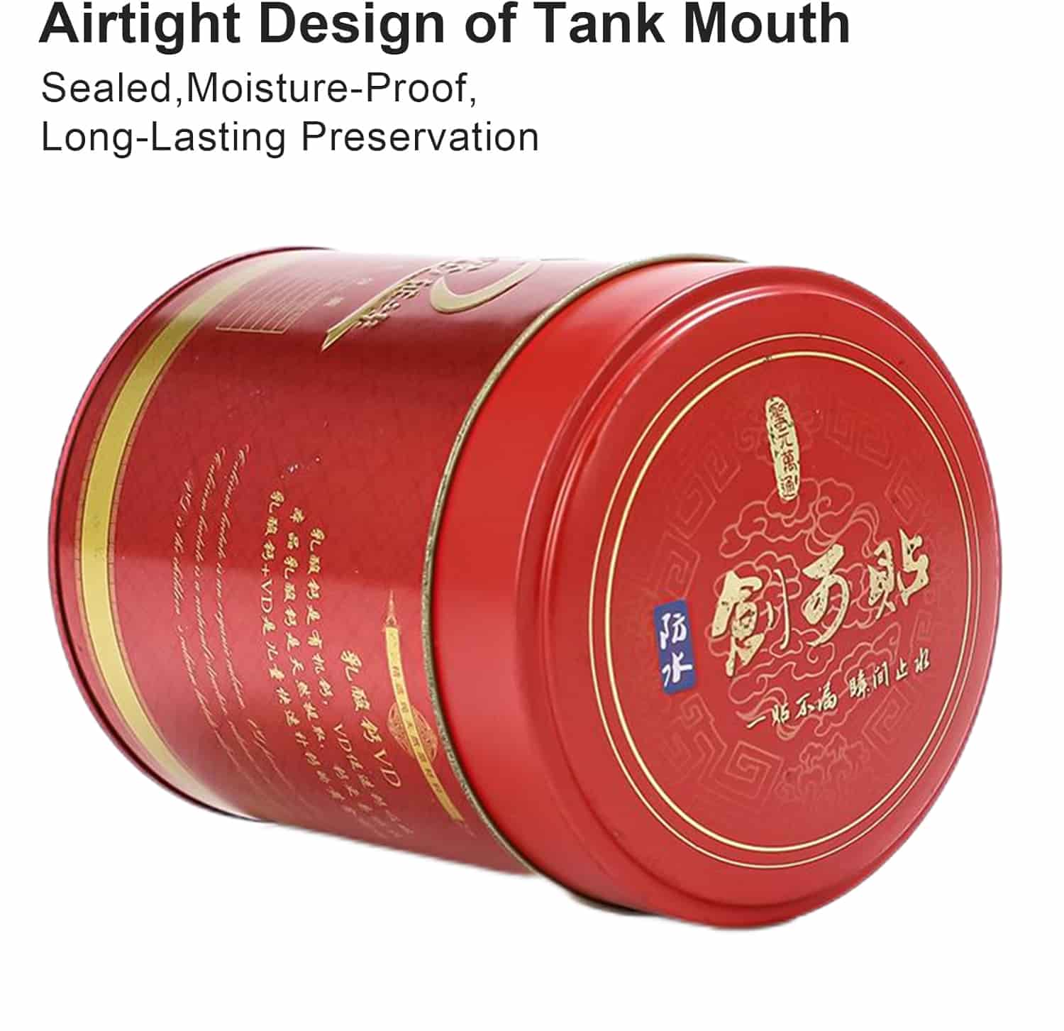 odm tea tin container