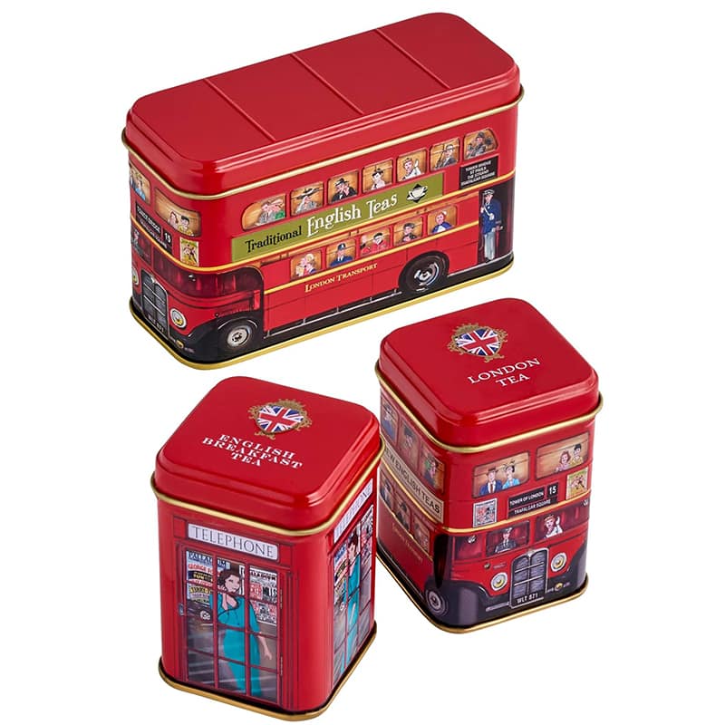 metal tea tin wholesale