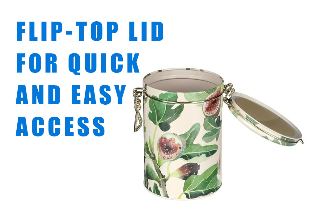 empty tea tin wholesale