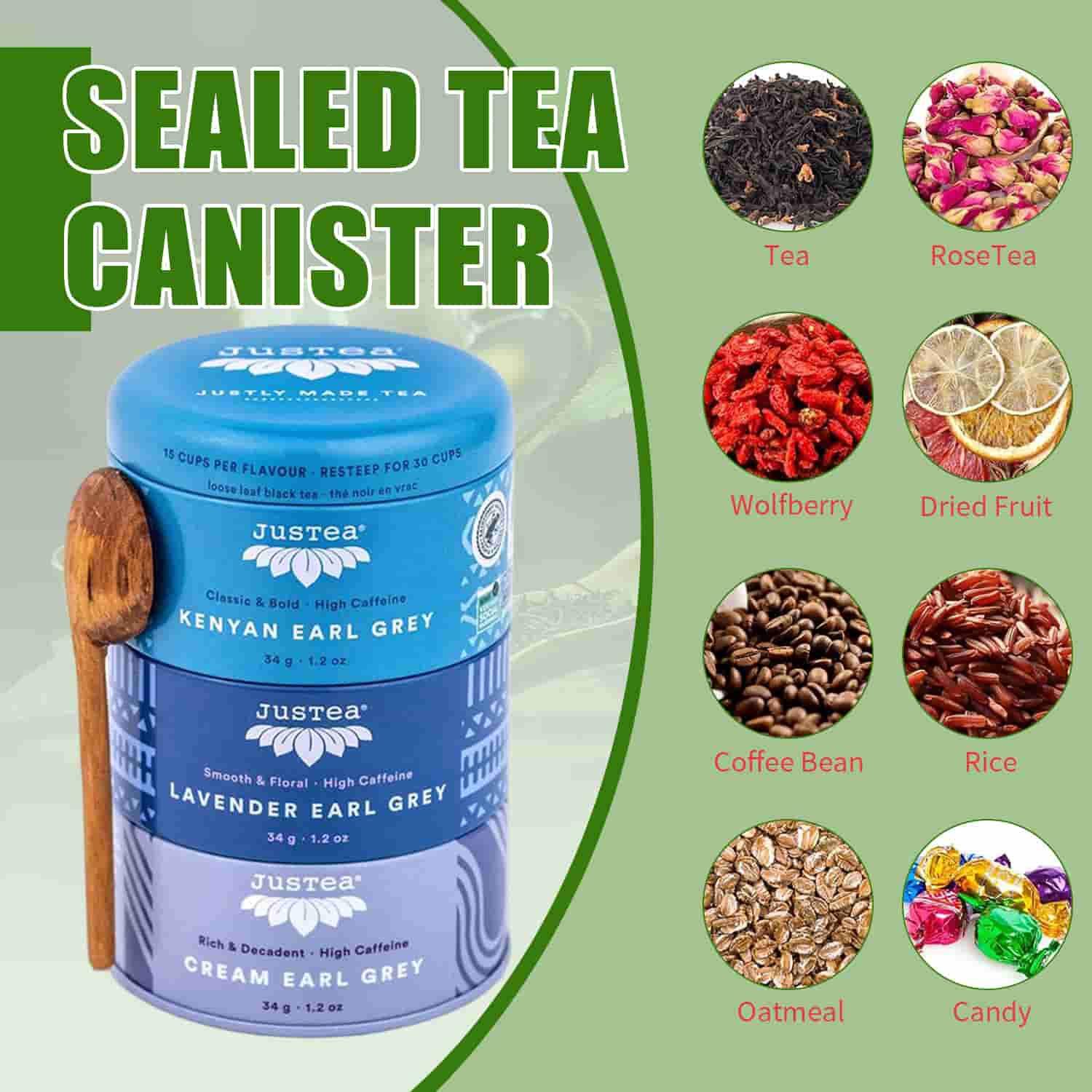 wholesale tea tin container