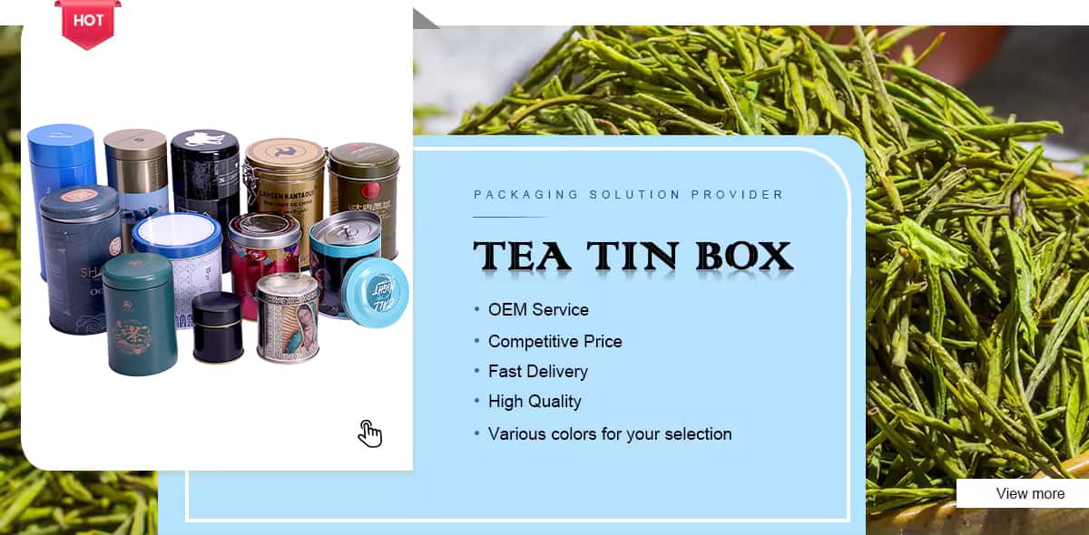 tea tin box factory