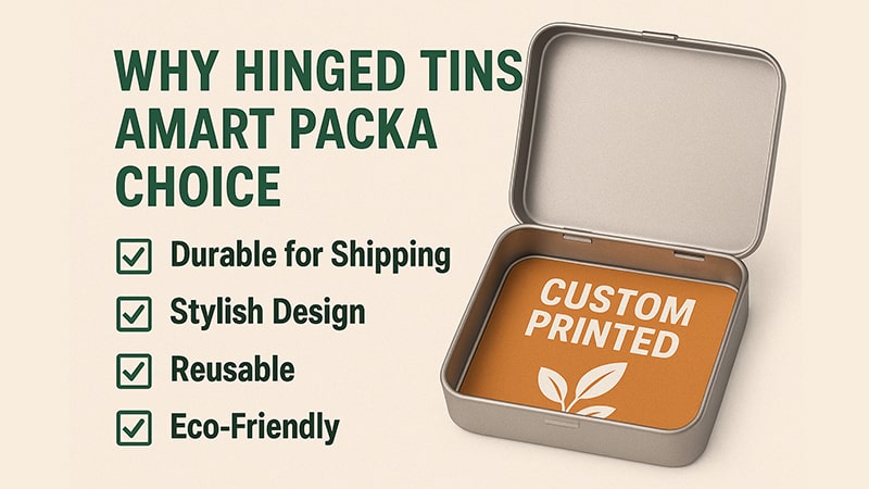 Hinged tin storage