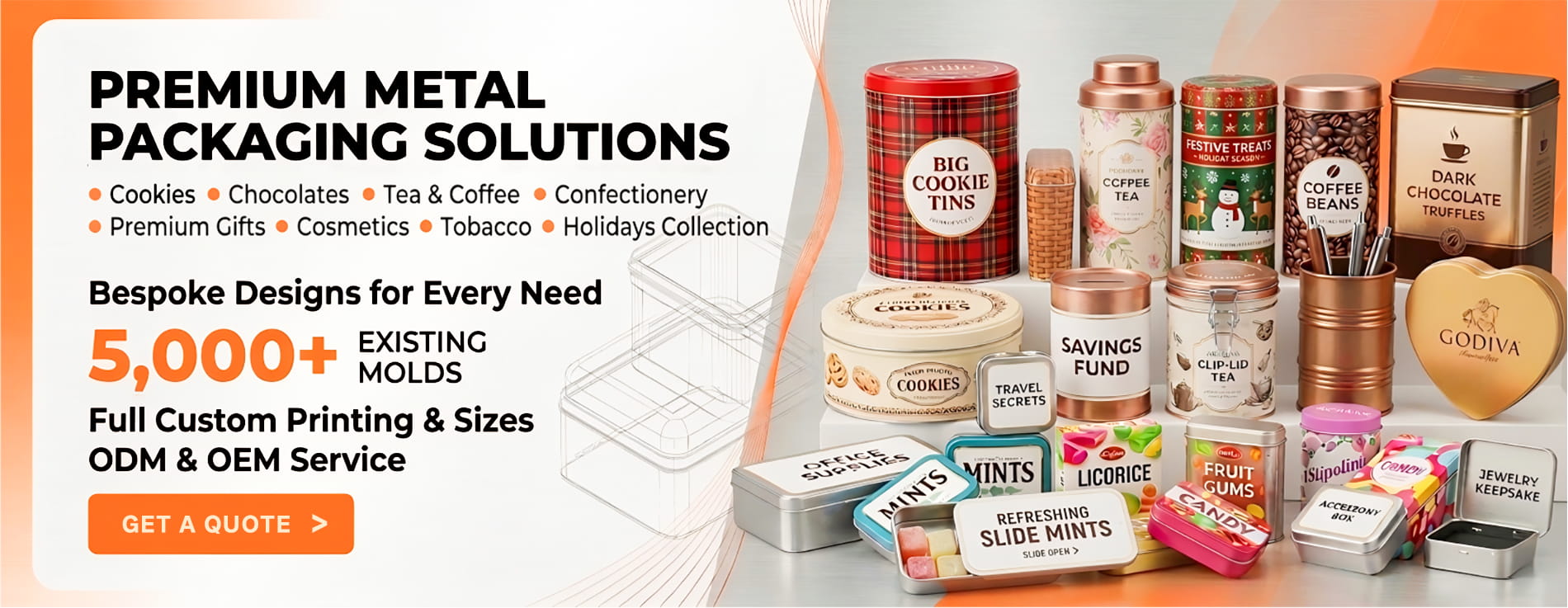 Hersteller von Blechdosen