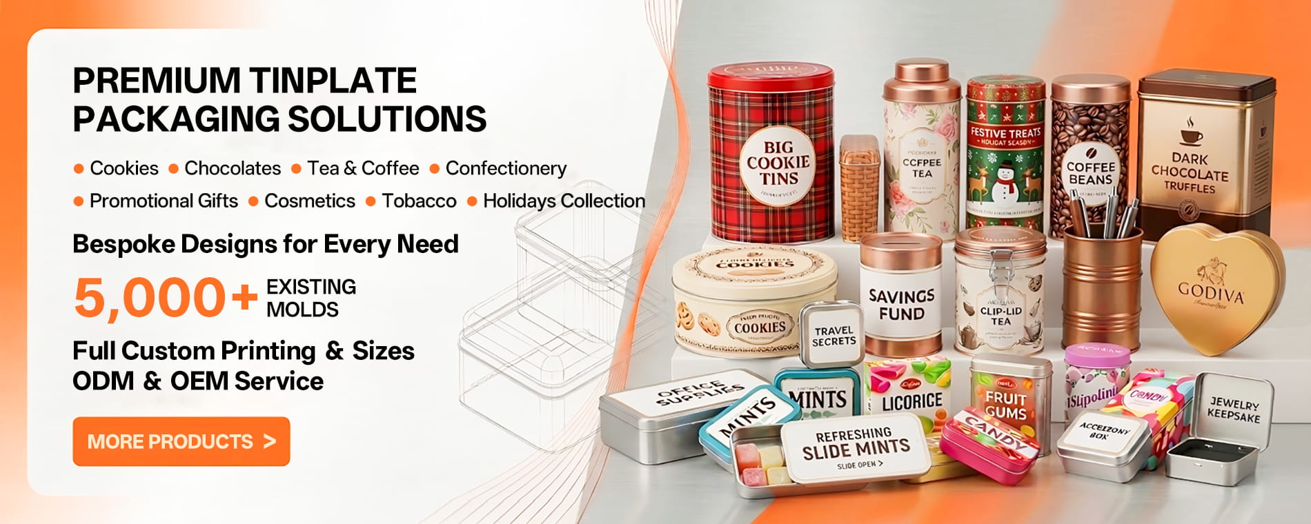 Hersteller von Blechdosen