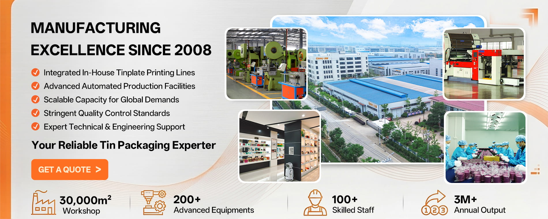 Großhandel Blechdosen Lieferanten