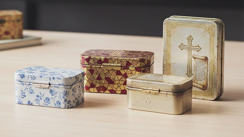 tin prayer boxes manufacturer