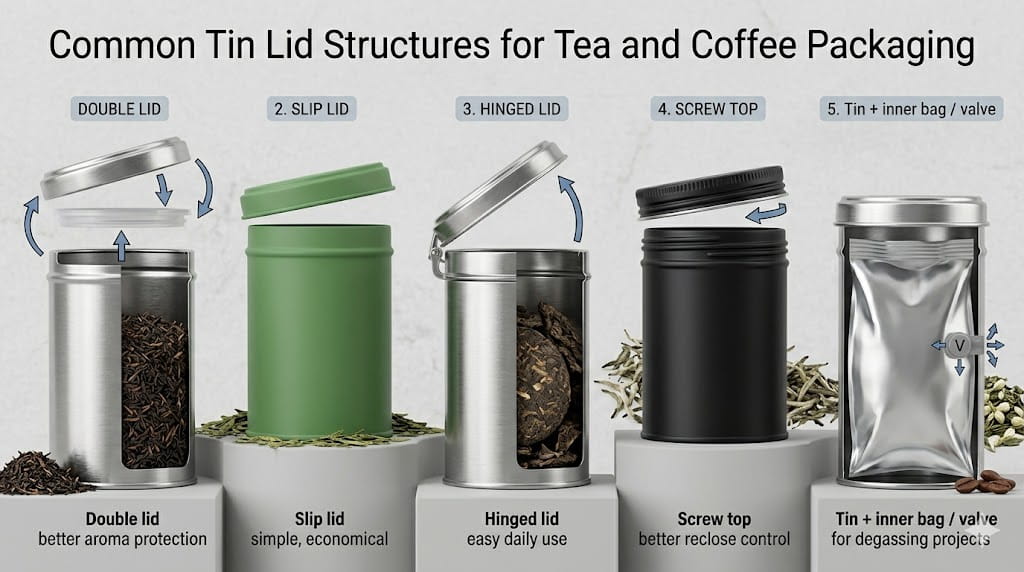 Airtight Tin Canisters