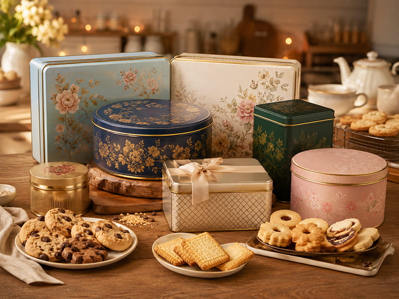 Cookies and Biscuits Tins