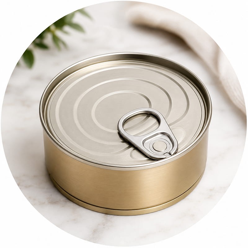 Pull-Tab Aluminum Lid