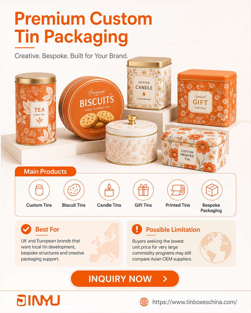 custom tin packaging