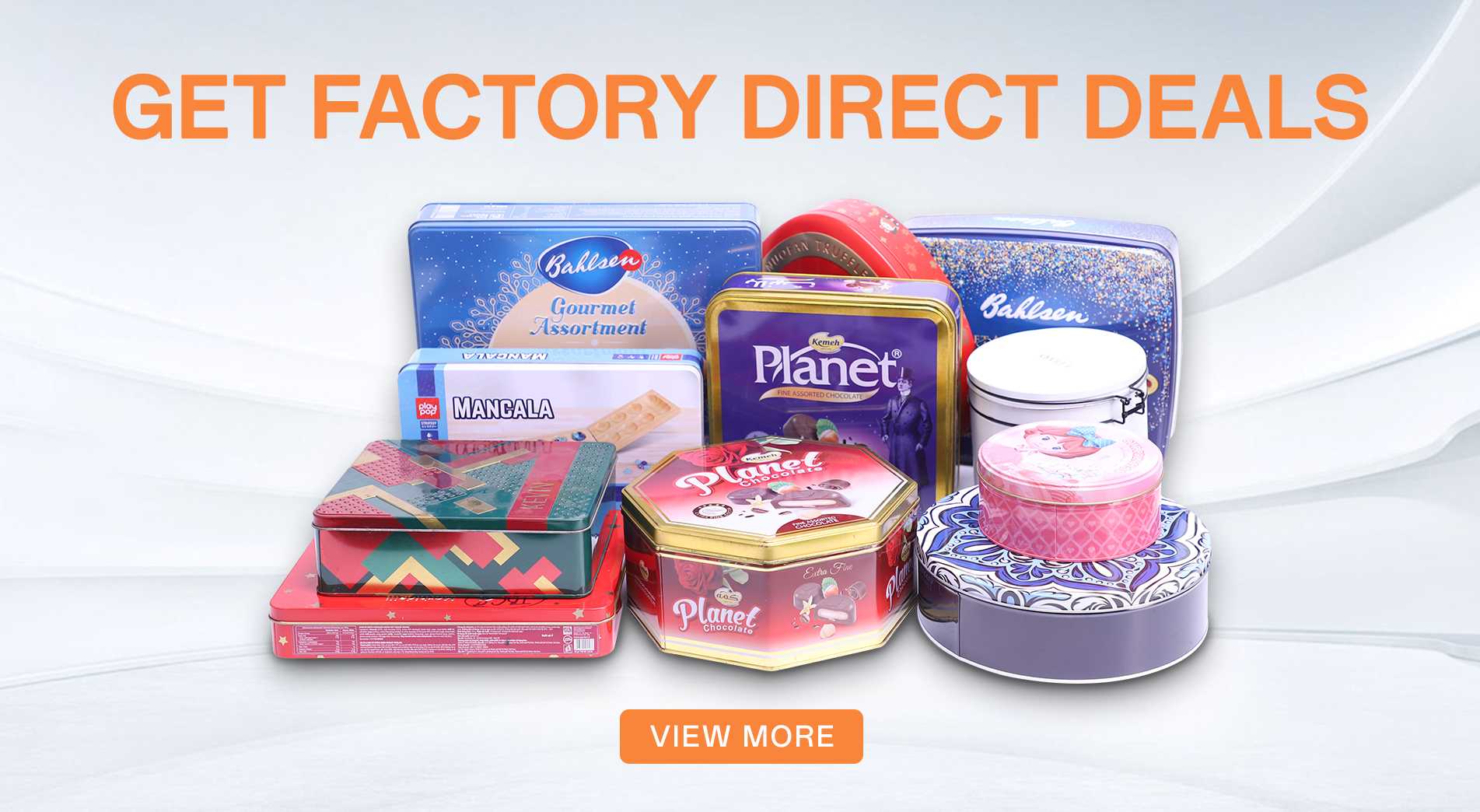 cookie tin packaging manufacturer