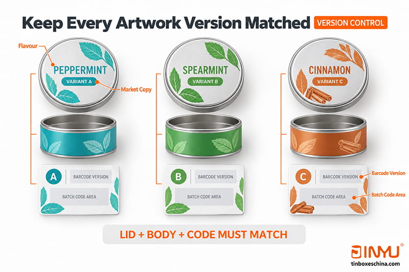Keep Every Artwork Version Matched