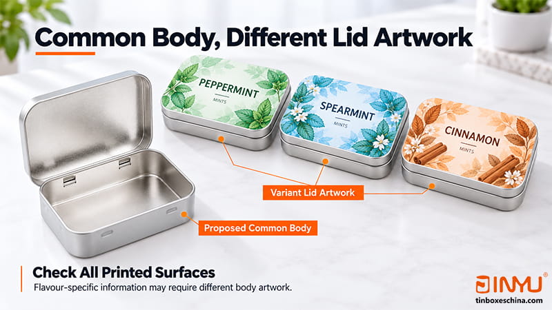 Common Body, Different Lid Artwork